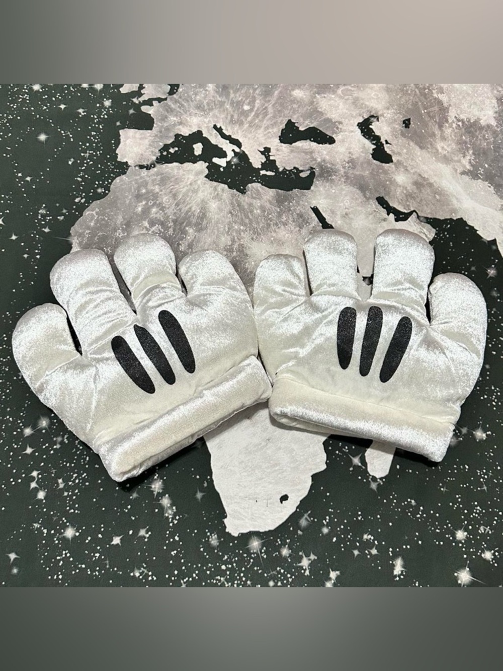 Mickey Mouse Oversized Plush Costume Gloves